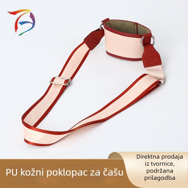 PU kožni držač šalice s naramenicom, prenosna navlaka za šalice za kavu i napitke