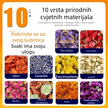 Prirodna cvjetna podloga za hrčke, deodorirajuća i rashlađujuća podloga za ljeto, drvene piljevine za gnijezda i kaveze, ukrasi za male kućne ljubimce