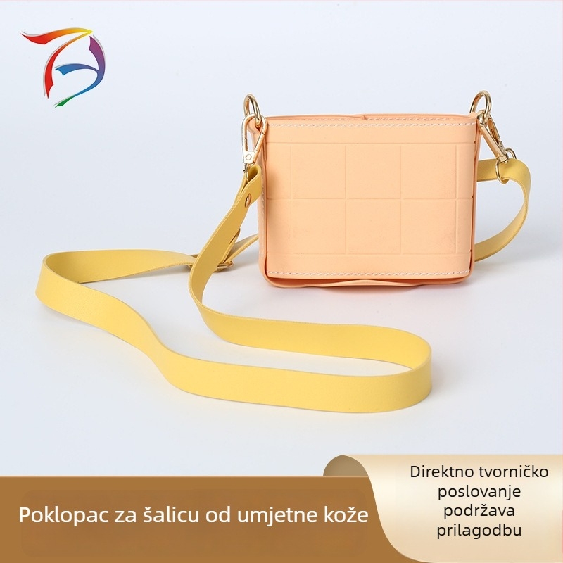 PU kožni držač čaše s remenom – prenosna zaštitna torbica za šalice čaja s mlijekom i kavom