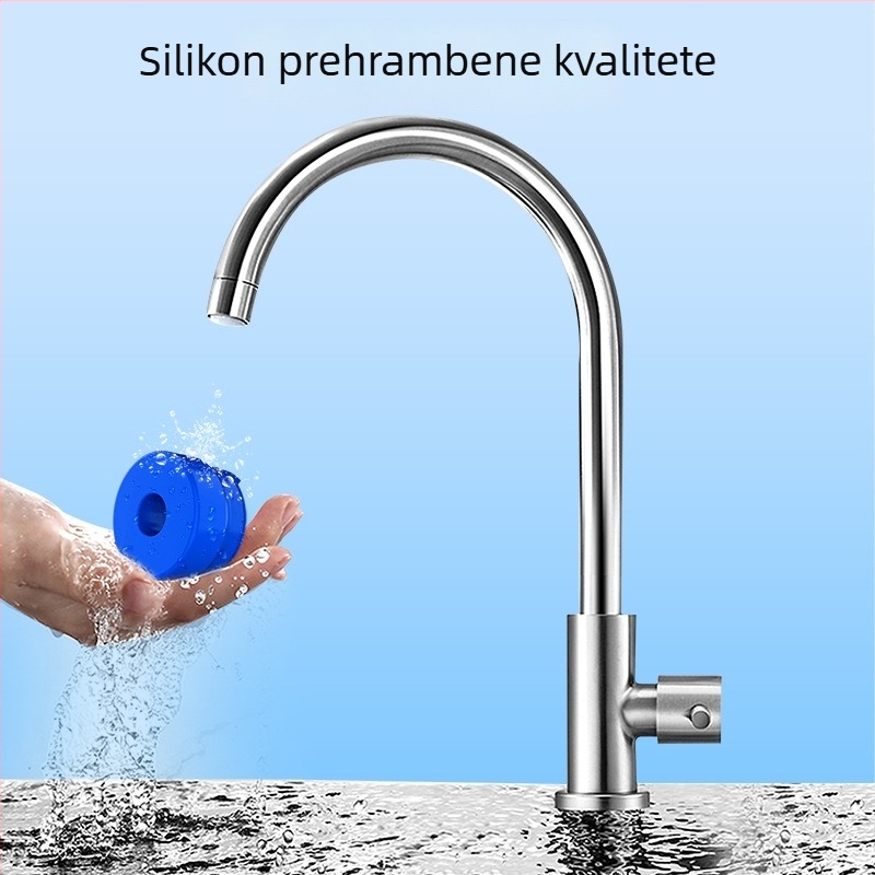Silikonski poklop za kantu, višekratno upotrebljiv, poklop za čašu od silikona za dozator vode, prašno-nepropustan zatvarač