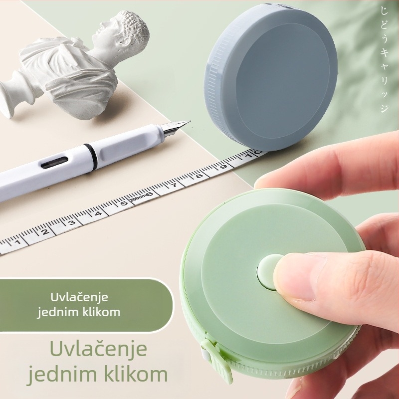 Macaron boje mini mjerač trake, sladak i prenosan za mjerenje opsega struka i poprsja