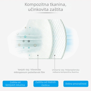 T20 zaštitni jednokratni kombinezon, otporan na kemijske raspršivanje i prašinu, za raspršivanje pesticida
