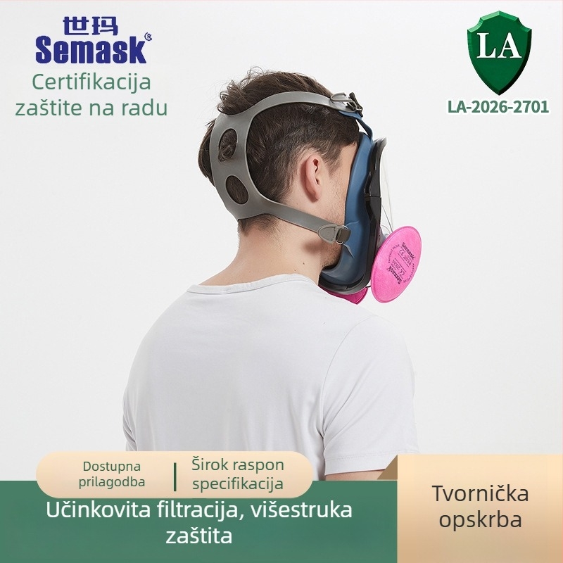 Shima FSM9800 kompletna maska za lice s FP200-3 P3 R filtrom za prašinu