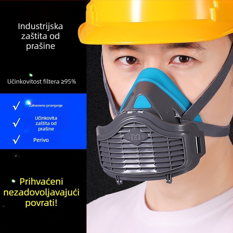 Mayann KN95 maska za prašinu za industrijski prah, rudarstvo, cement i brušenje