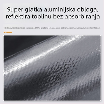 Pregača za kuhanje od aluminijske folije za trudnice, toplinska izolacija trbuha, zaštita od toplinskog zračenja i opeklina, otporna na masnoće