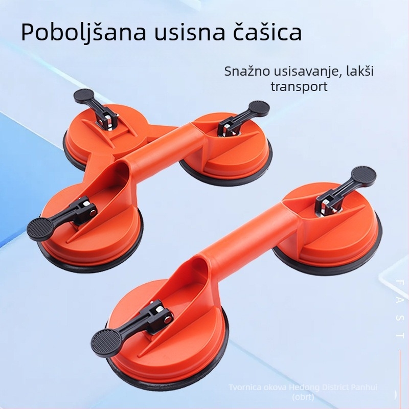 Integrirani alat za demontažu i montažu aluminijskih stropnih pločica sa vakuum čašom; snažan podizač za ugradnju stakla