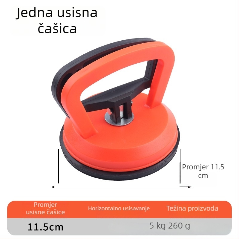 Integrirani alat za demontažu i montažu aluminijskih stropnih pločica sa vakuum čašom; snažan podizač za ugradnju stakla