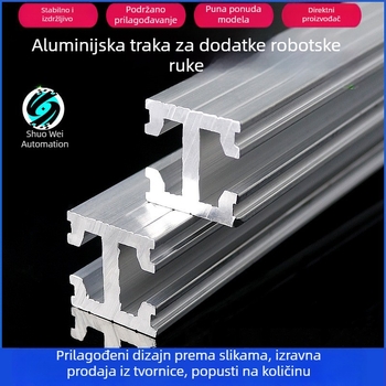 Tianxing aluminijski trak s dvostrukim utorom 18×18; aluminijski trak 16×22 s tri utora 18×25 za pribor za vakuumske čaše