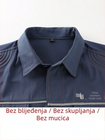 Set radne odjeće za električare: pamuk, otporan na zavarivanje, izdržljiv za proljeće i jesen