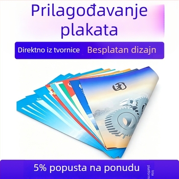 Prilagođena uputstva za proizvode i ispis brošura s tri i četiri panela