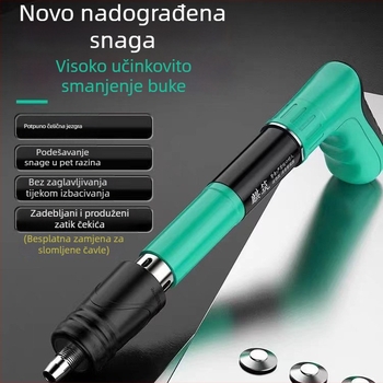 Alat za montažu stropa – integrirani pištolj za nokte, mini pištolj, 7.3, plastično-čelični model