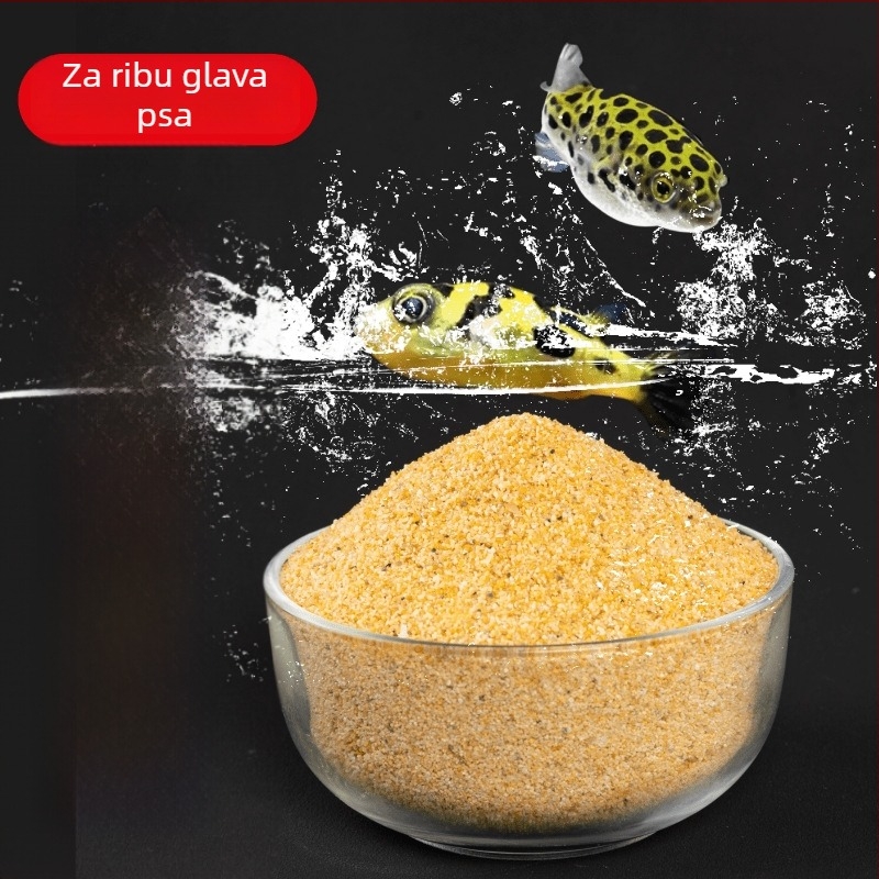 Prirodni zlatni pijesak za akvarijski krajolik – dekorativni donji pijesak za vodene biljke
