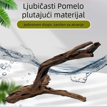 Dekor za akvarij: korijen od potopljenog drveta s grančicama