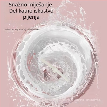 Prijenosna čaša za proteinski shake s ugrađenom baterijom i automatskim punjenjem – pogodna za kavu i proteinski shake