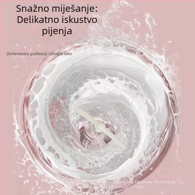 Prijenosna čaša za proteinski shake s ugrađenom baterijom i automatskim punjenjem – pogodna za kavu i proteinski shake