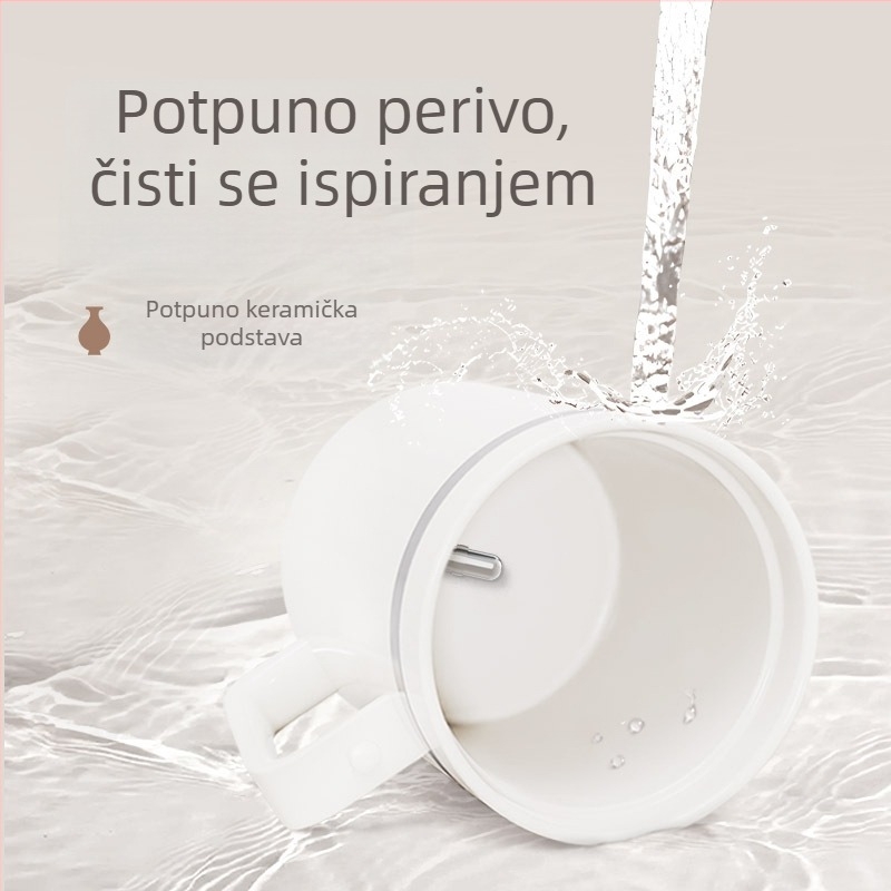 4T potpuno keramička automatska šalica za miješanje s magnetskim miješanjem – punjiva šalica za kavu