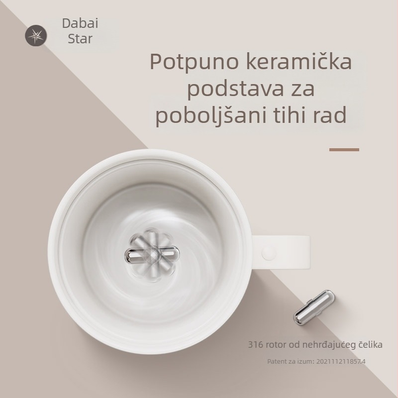 4T potpuno keramička automatska šalica za miješanje s magnetskim miješanjem – punjiva šalica za kavu