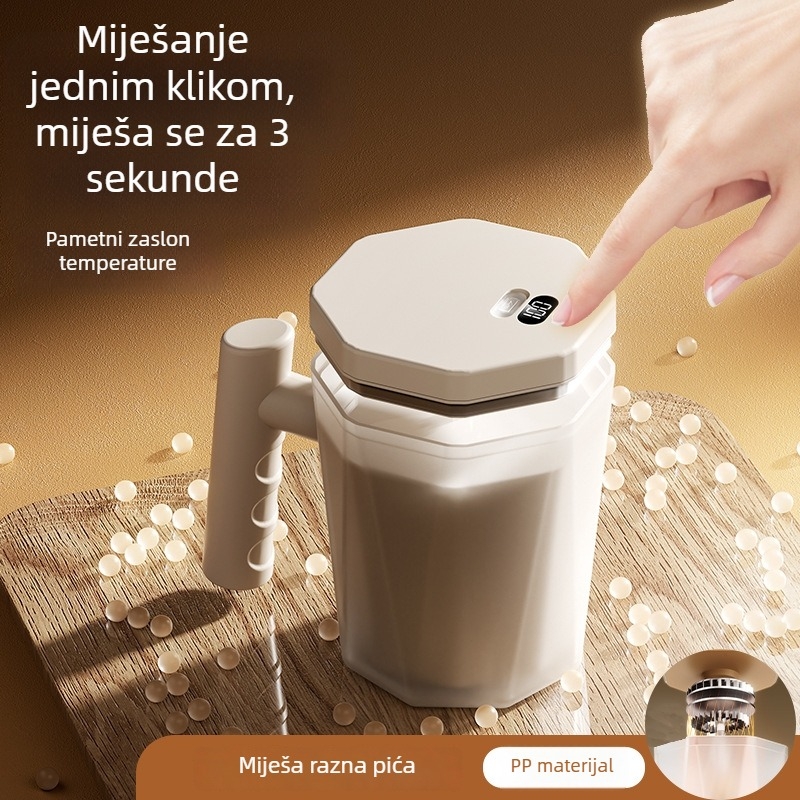 Električna automatska šalica za miješanje s jednim dodirom – za kavu i prah mlijeka, prehrambeni materijal, fitness shaker