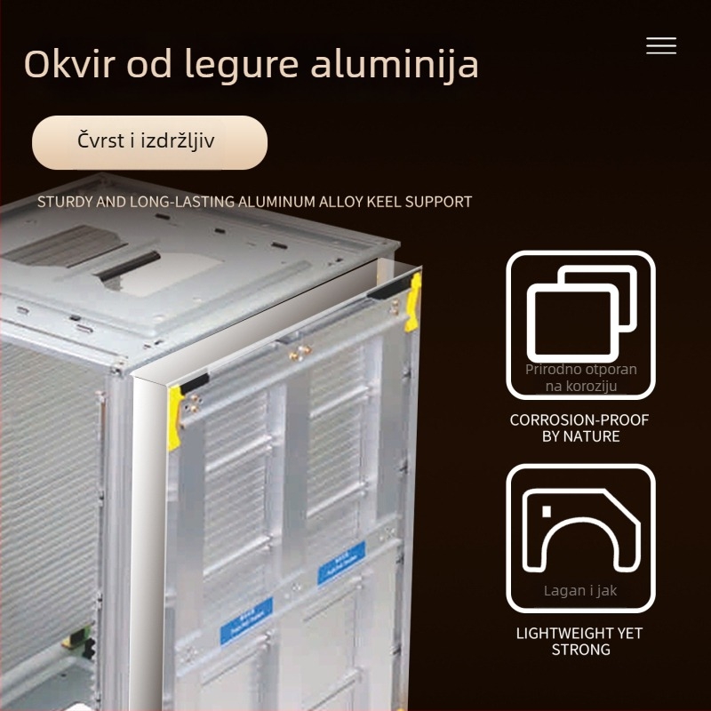 Antistatički aluminijski držač za PCB ploče s podesivim kopčom i SMT okvirom za učitavanje i istovar