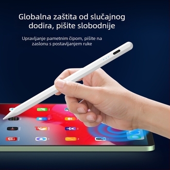 KHD-106 416 Kapacitivni stilus za Apple iPad – metalno tijelo, zaštita od slučajnog dodira, visokokvalitetni tablet stilus
