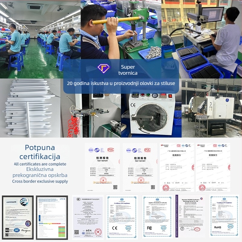KHD-106 416 Kapacitivni stilus za Apple iPad – metalno tijelo, zaštita od slučajnog dodira, visokokvalitetni tablet stilus