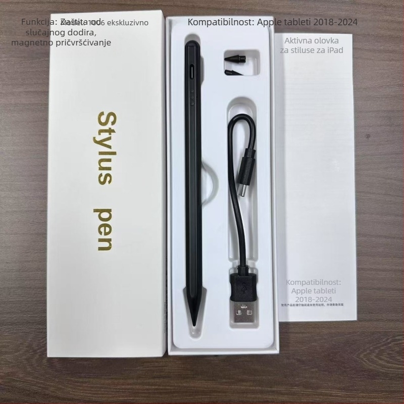 KHD-106 416 Kapacitivni stilus za Apple iPad – metalno tijelo, zaštita od slučajnog dodira, visokokvalitetni tablet stilus