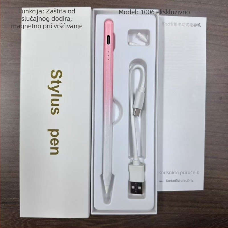 KHD-106 416 Kapacitivni stilus za Apple iPad – metalno tijelo, zaštita od slučajnog dodira, visokokvalitetni tablet stilus