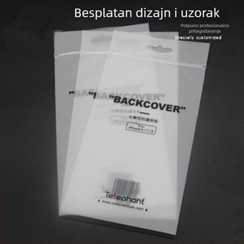CPE mat zip vrećica za odjeću, plastična vrećica s logotipom