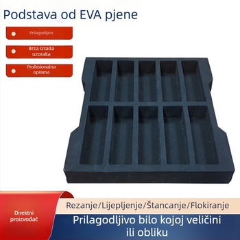 EVA kutija za skladištenje alata za graviranje s apsorpcijom udaraca, zaštitom od udara i antistatičnim unutarnjim umetkom