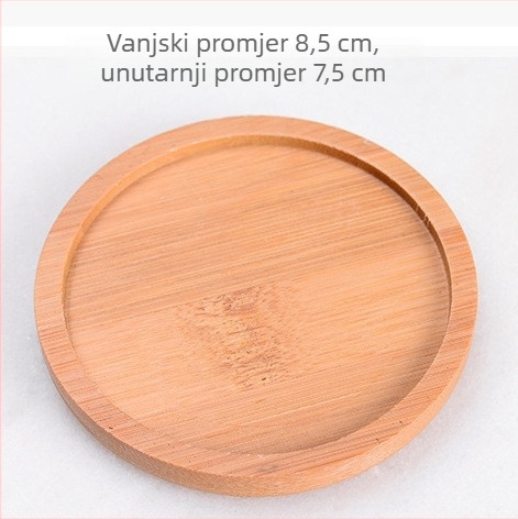 Moderna minimalistička bijela keramička saksija za sukulente — za stol, ured ili balkon, mala dekorativna bonsai posuda