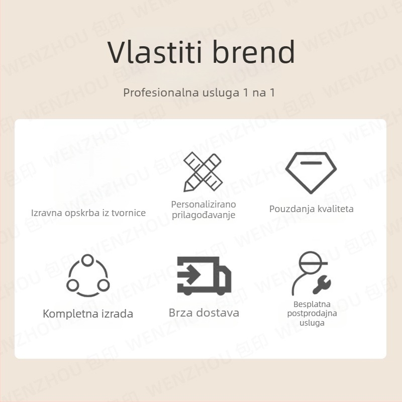 Vlastite viseće etikete od premazanog papira sa posebnim oblikom za odjeću, dizajn logotipa, za donje rublje i žensku odjeću