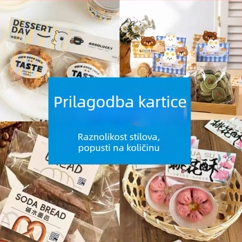 Prilagođeni sklopivi držač kartica, neobičnog oblika, viseće kartice, prilagođeni nakiti, zahvala, tisak na stražnjoj strani kartice
