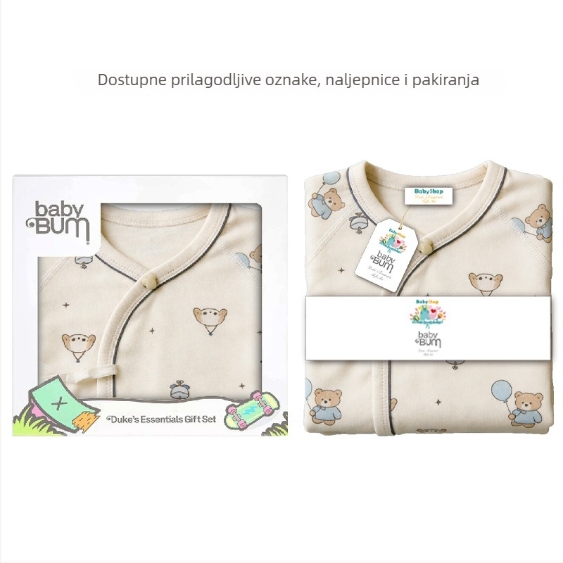 Bijela sklopiva kartonska kutija za pakiranje odjeće (majice i donje rublje), unisex, MOQ 1000 kom.
