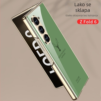 Samsung Z Fold tvrdi kućište s motivom jelena, elektroplakirani završni sloj