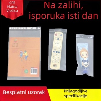 Matni CPE plosnato džepno samoljepljivo vrećico, prozirno, za pakiranje, 0,16 mm