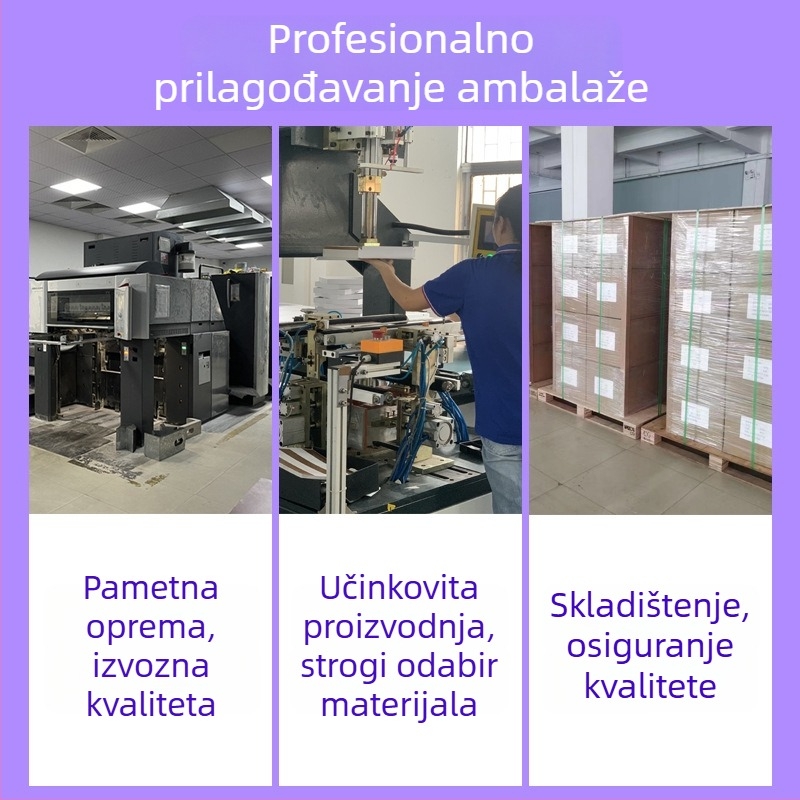 Personalizirana bijela kraft torba za odjeću i poklone, s otiskom logotipa