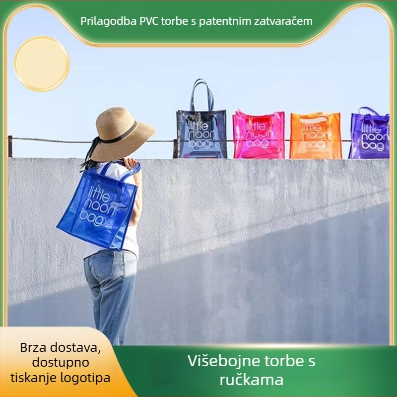 Prilagođena PVC torba za darove s šarenim mat završnim slojem za pakiranje odjeće