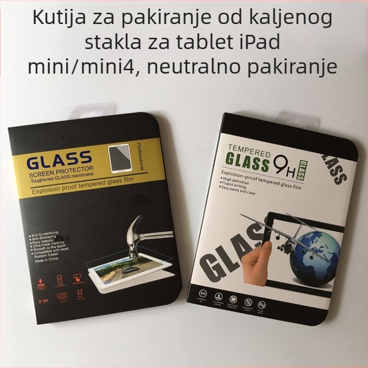 Kutija za pakiranje zaštitnog stakla od kaljenog stakla za iPad mini 4
