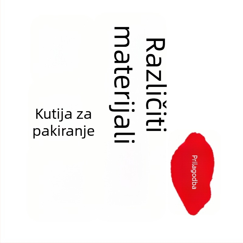 Prilagođena boja kutije za ambalažu za zaštitne folije za mobitel, slušalice i kabel za podatke – kutija za darove s tiskom u boji