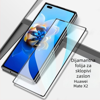 Zaštitno staklo s zaštitom privatnosti za Huawei MateX2, X5 cijeli zaslon mat, sklopivi vanjski zaslon, MateX7