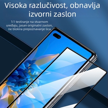 Zaštitno staklo s zaštitom privatnosti za Huawei MateX2, X5 cijeli zaslon mat, sklopivi vanjski zaslon, MateX7