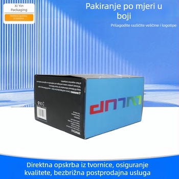 Prilagođena boja pakiranja Bluetooth zvučnika, kutija od valovitog kartona za slušalice preko uha s izrezanim dnom