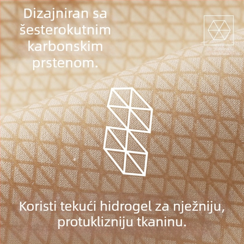 Bandeau grudnjak bez naramenica, lagani ljetni model, za mali dekolte, nevidljiv, bez šavova, protiv klizanja