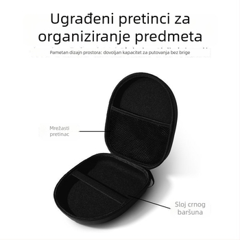Futrola za bežične Bluetooth slušalice preko uha, kompatibilna s Edifier W820NB, Baseus, Sony i Soundcore