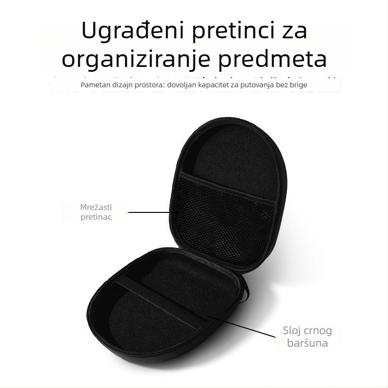 Futrola za bežične Bluetooth slušalice preko uha, kompatibilna s Edifier W820NB, Baseus, Sony i Soundcore