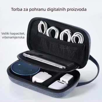 EVA višenamjenski organizator za slušalice, prijenosni tvrdi disk i power bank – organizator digitalnih dodataka