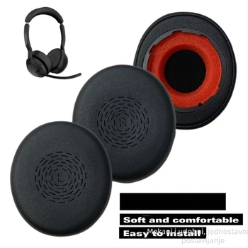 Kožni jastučići za Jabra Evolve2 50/55 MS slušalice