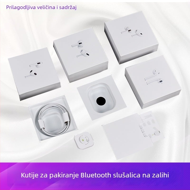 Kutija za pakiranje s kapom za AirPods Pro 2, slušalice 5. generacije, poboljšano izdanje 3. generacije