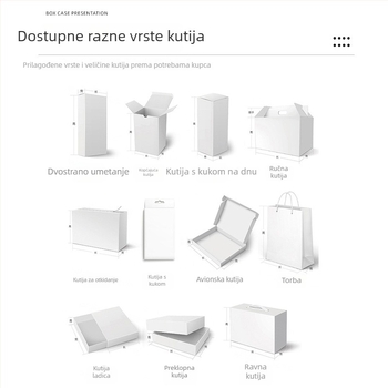 Kutija za pakiranje 3C digitalnih proizvoda za slušalice, kabeli i punjače — šarena kutija u obliku knjige, prilagodljiva