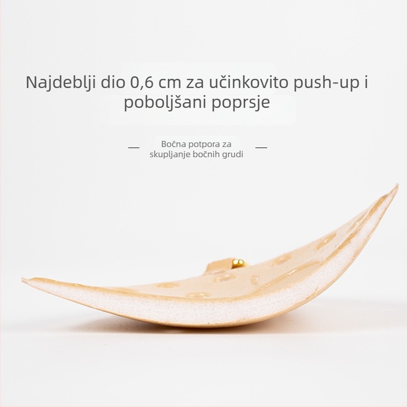 Prozračni silikonski patch za grudi u obliku manga, za vjenčanicu, bez naramenica, nevidljivi push-up grudnjak